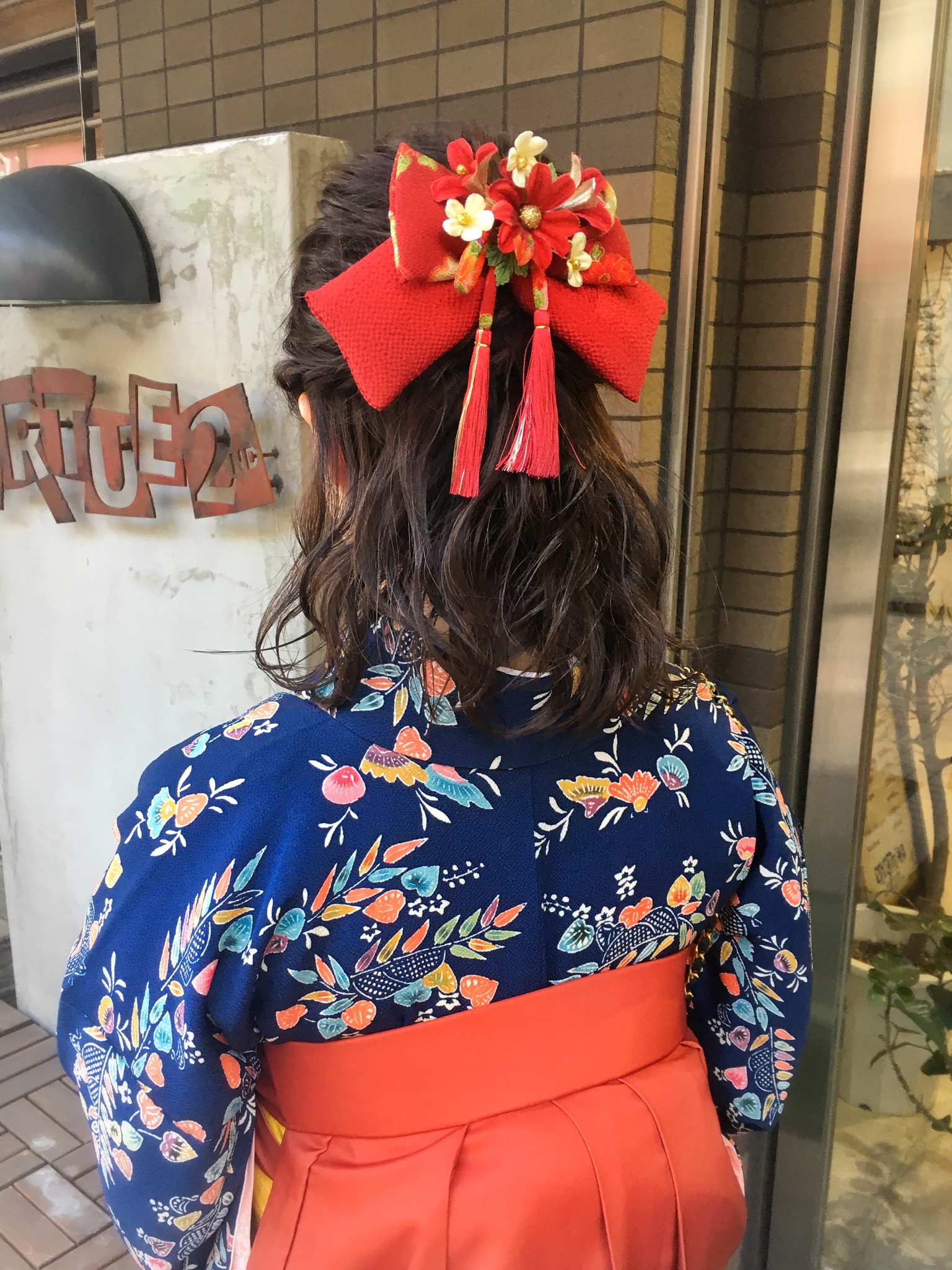 ヘアセット　着物ヘア