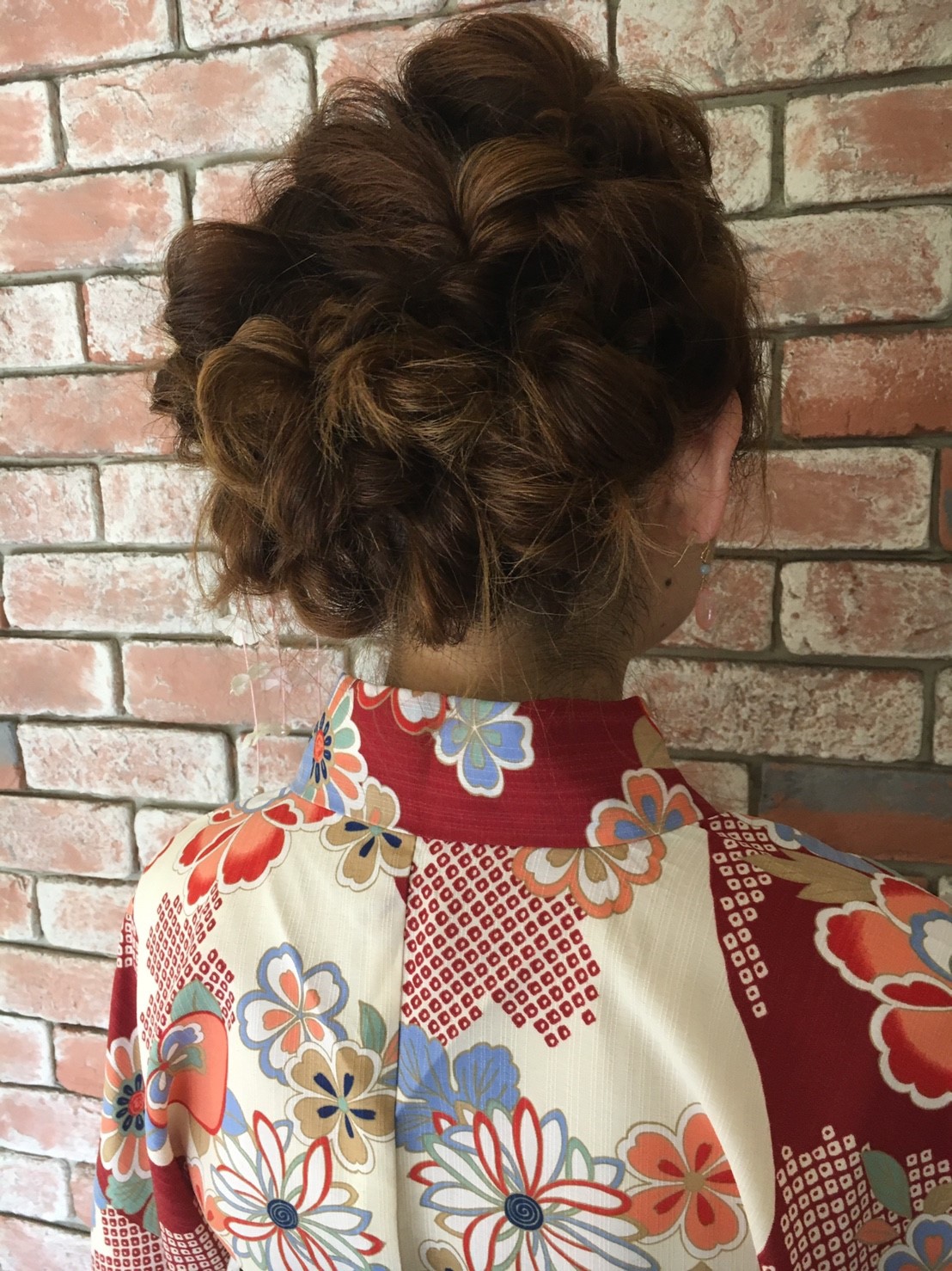 浴衣着付けヘアアレンジ