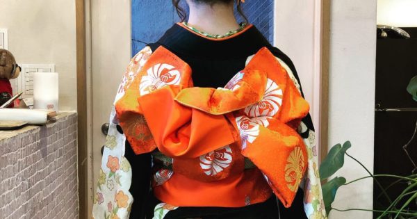 成人式の着付けヘアセット