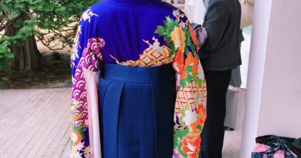 西荻窪 卒業式の袴着付け、ヘアセット承ります
