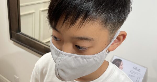 キッズカット、小学生・小学生未満のお客様もご来店いただけます!