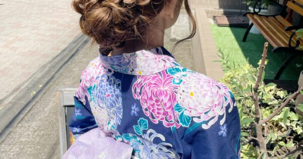 浴衣の着付け、ヘアセットもご予約受け付けてます!
