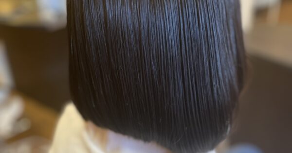 お手入れ要らず、さらつやストレート