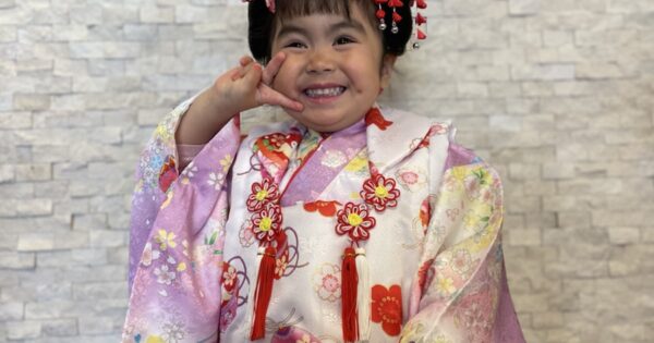 七五三 3歳女の子日本髪